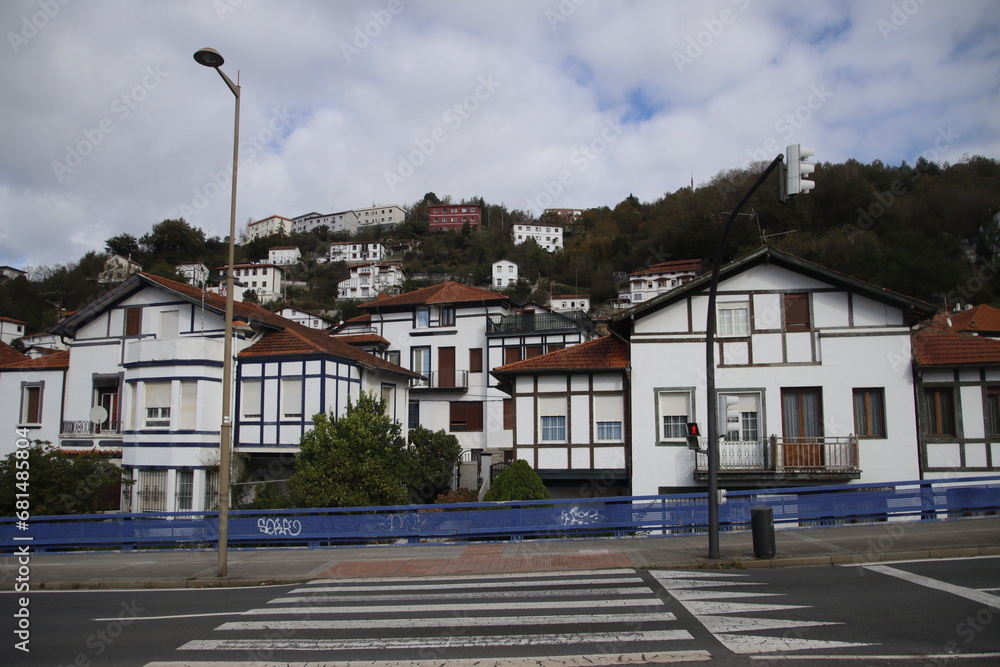 Houses in a neighborhood of Bilbao Houses in a neighborhood of Bilbao