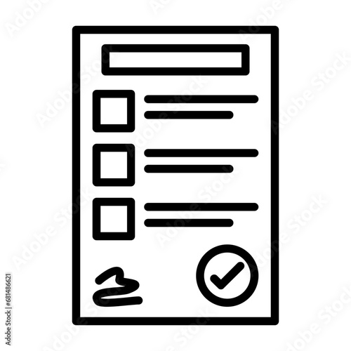 Contract Icon