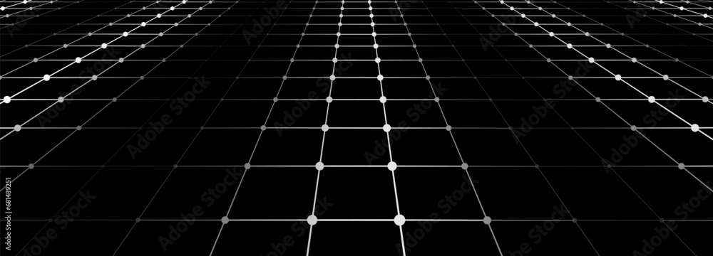 Vector perspective grid. Abstract gradient wave of lines. Big data. Digital background. Futuristic vector illustration. Vector perspective grid. Abstract gradient wave of lines. Big data. Digital background. Futuristic vector illustration.
