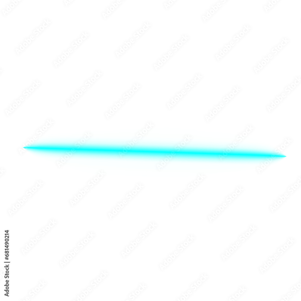 Neon light horizontal line Neon light horizontal line