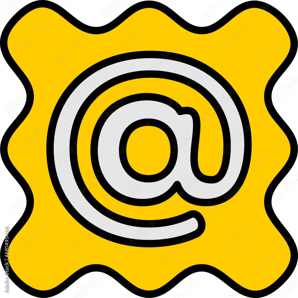 Email symbol illustration