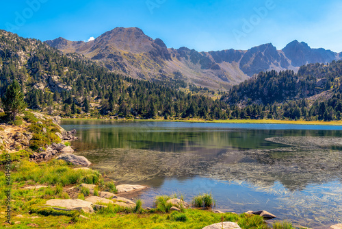 Pessons Lake in Andorra