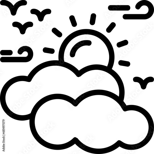 Sunny intervals Icon
