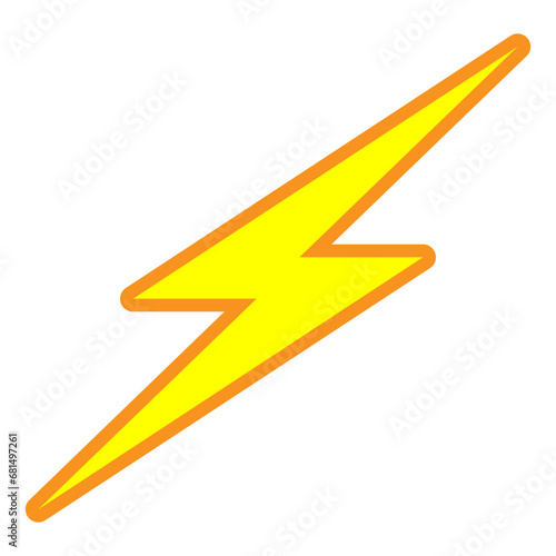 Lightning Thunderbolt Icon