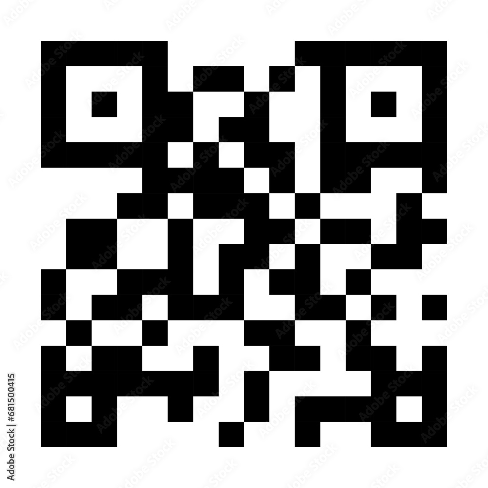 Quar code line icon. Scan me, recognition, chip, information, product, link to application, pattern,marking. Multicolored icon on white background. Quar code line icon. Scan me, recognition, chip, information, product, link to application, pattern,marking. Multicolored icon on white background.