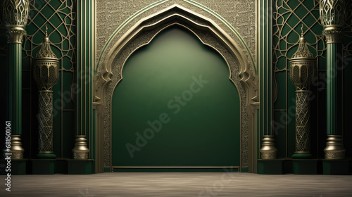 luxury arabic background