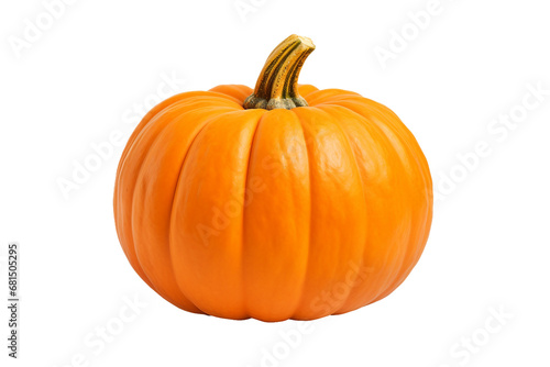 Decorating Pumpkin for Halloween Isolated on a transparent background