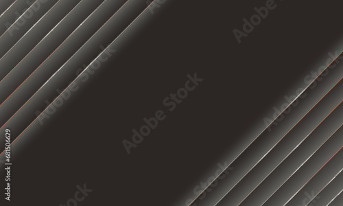 Luxury stripes with line background.