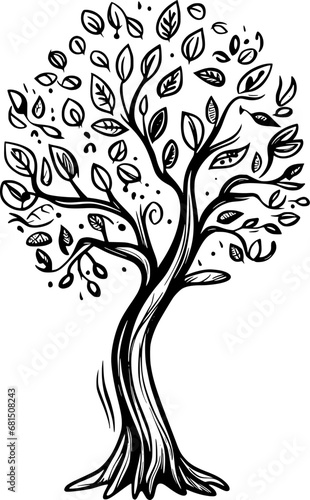 tree cartoon