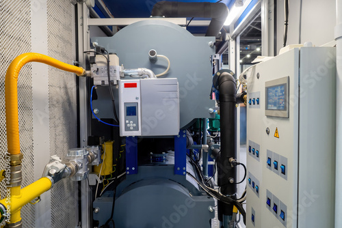 Gas boiler installation. Bo...