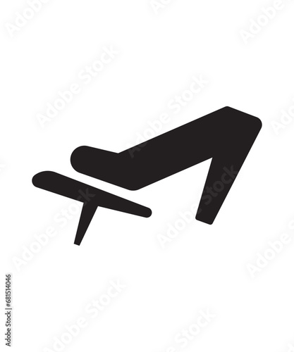 foot with brake icon, vector best flat icon.