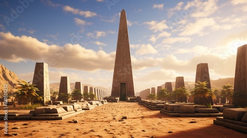 the role of obelisks in ancient Egyptian architecture