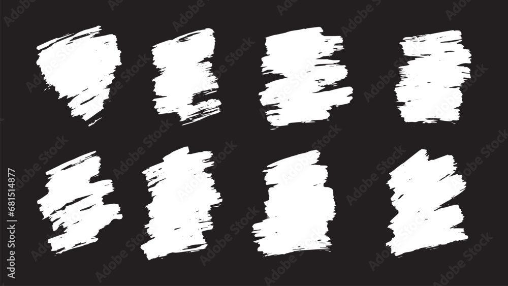 Rough brush strokes. Vector grunge brush background. Set of paint brush stroke, ink splatter. Dirty pattern for background. Vector illustration elements set3 20231121 Rough brush strokes. Vector grunge brush background. Set of paint brush stroke, ink splatter. Dirty pattern for background. Vector illustration elements set3 20231121