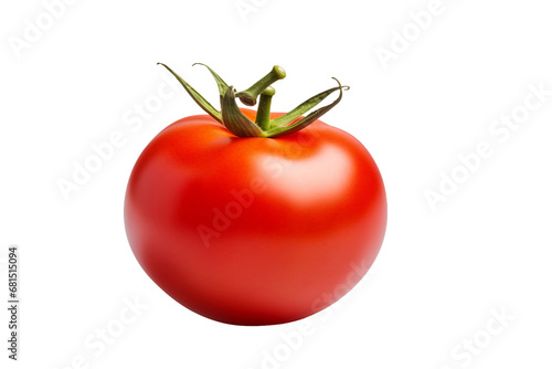 Tomato White Isolation on a transparent background