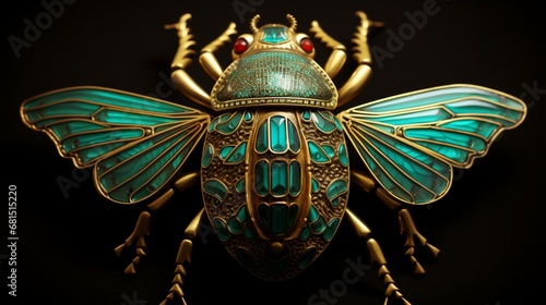 the role of scarab beetles as amulets in ancient Egyptian culture