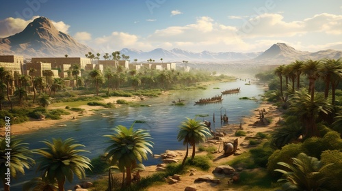 the role of the Nile flood in agriculture in ancient Egypt