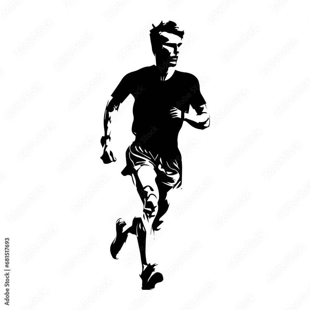 Fototapeta premium male runner 