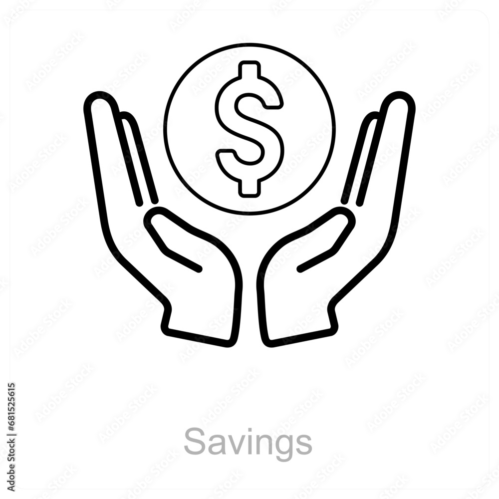 Obraz premium Savings