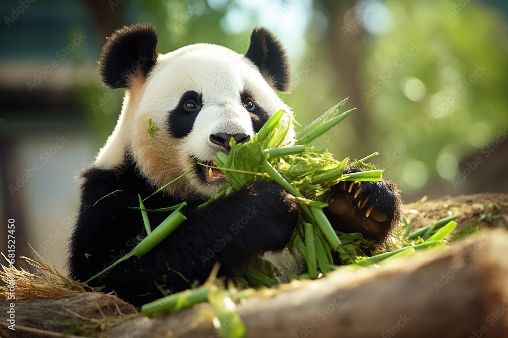 Obraz premium giant panda bear