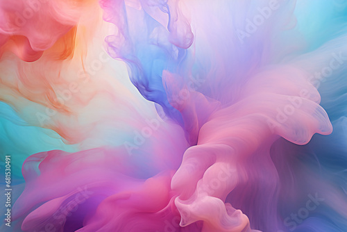 colorful smoke background material, Generative AI © kore kei