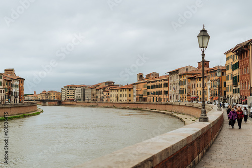 Arno river in Pisa photo