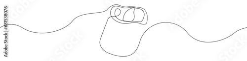 Candle icon line continuous drawing vector. One line Electric safe candle icon vector background. Set of burning candles icon. Continuous outline of Wax, paraffin candle.