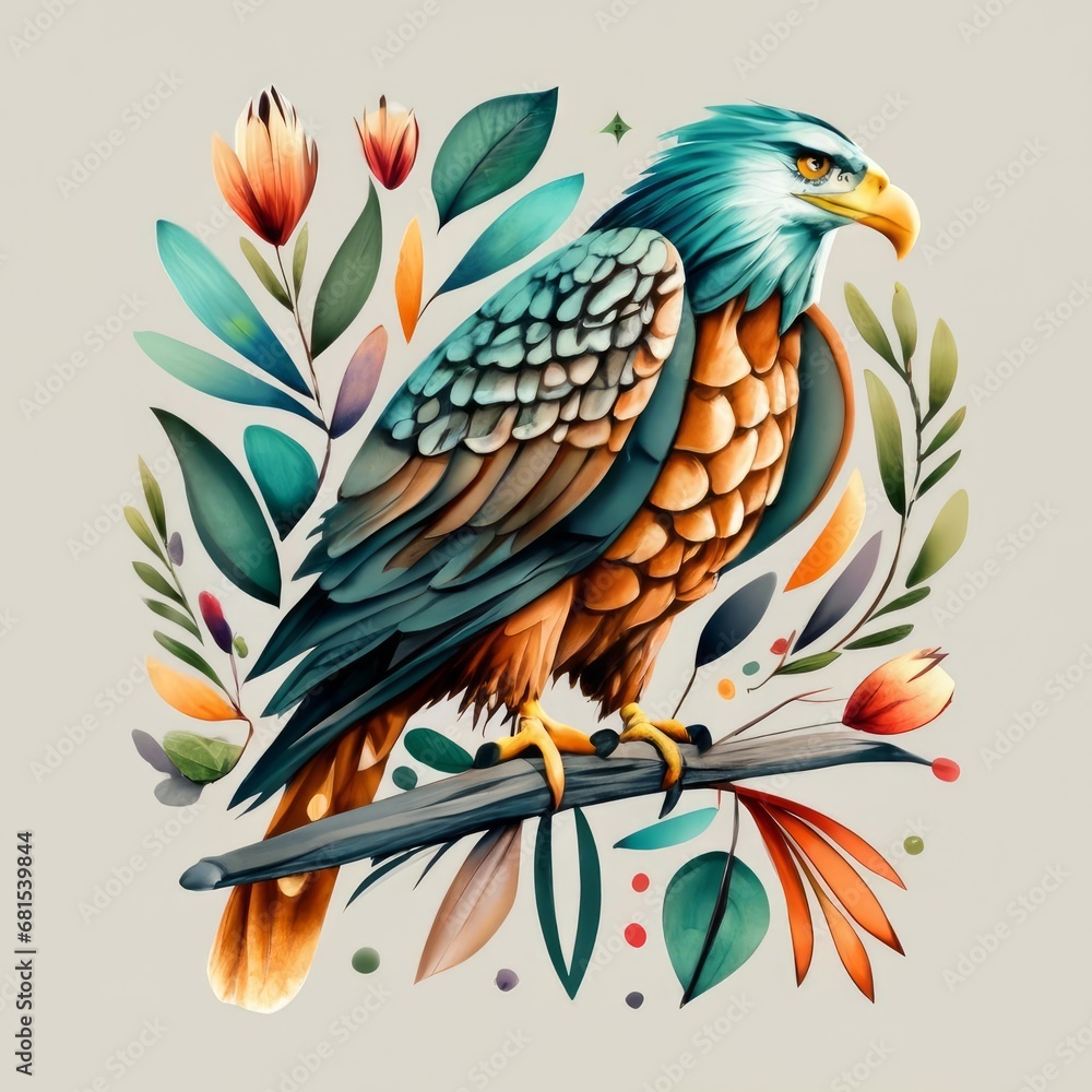 illustration of an eagle illustration of an eagle