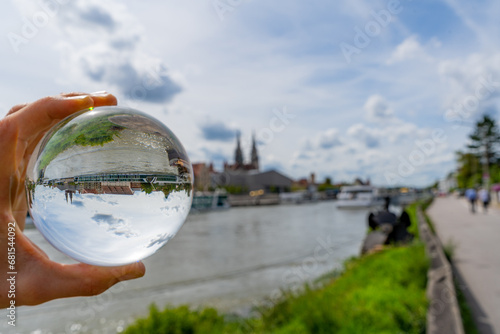 glass sphere photography in regensburg
