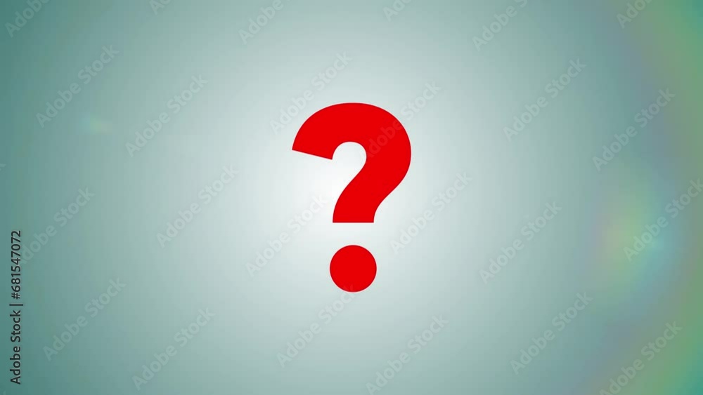 Question mark animation Question mark animation
