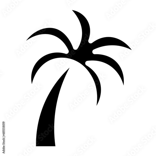 palm tree glyph 