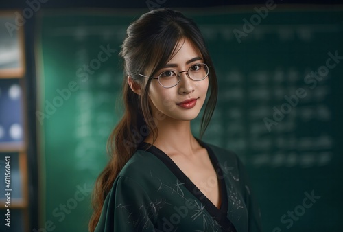 A poised and self-assured businesswoman wears a smile within a contemporary office setting, symbolizing a high level of professionalism and achievement in the corporate environment.