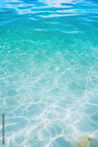 Crystal clear sea water background for backdrop and design © grey