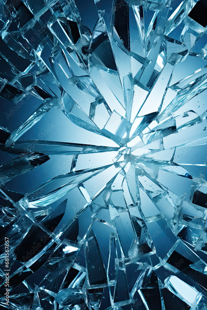 Shattered glass background for backdrop and design Shattered glass background for backdrop and design