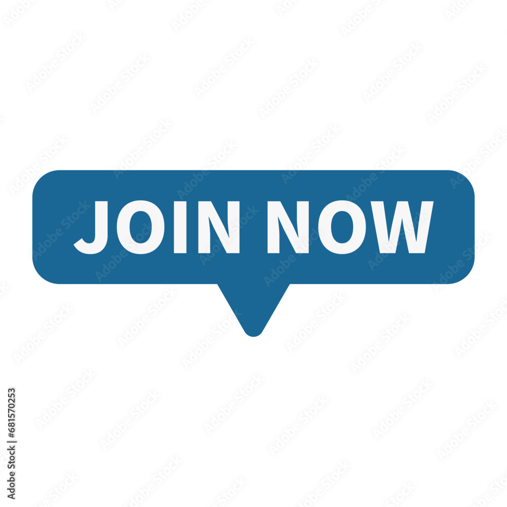 Join Now In Blue Rectangle Shape For Recruitment Member Promotion Business Marketing
Join Now In Blue Rectangle Shape For Recruitment Member Promotion Business Marketing