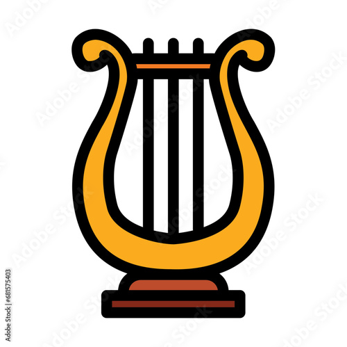 Lyre Fill Icon