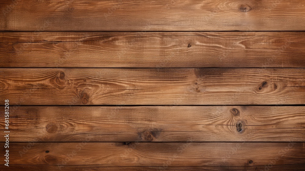 Brown wood rustic texture background, top view of wooden panels, desk Brown wood rustic texture background, top view of wooden panels, desk