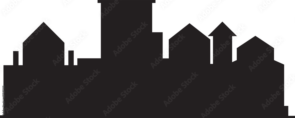 Silhouette Cityscape Illustration
Silhouette Cityscape Illustration