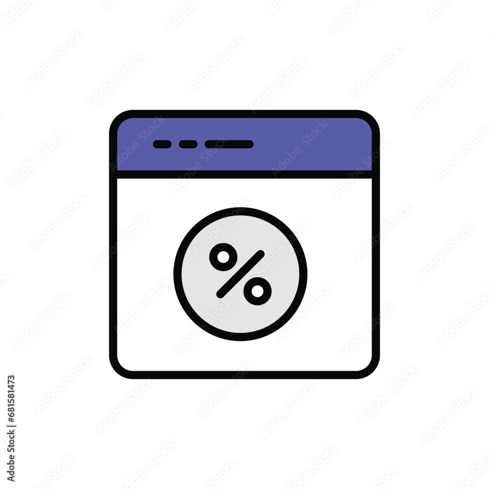 Special Discount icon design with white background stock illustration Special Discount icon design with white background stock illustration