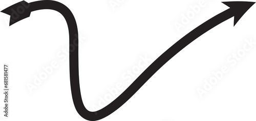 Curved Arrow Symbol 