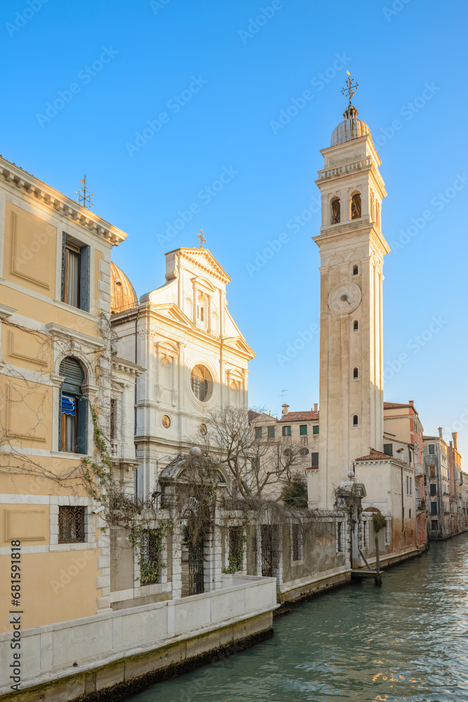 View of San Giorgio dei Greci - Venice, Italy