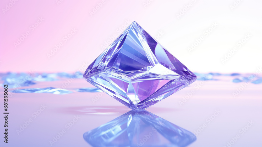 pink and blue crystal pink and blue crystal