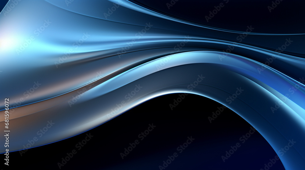 Obraz premium Beautiful colored light undulating background image.