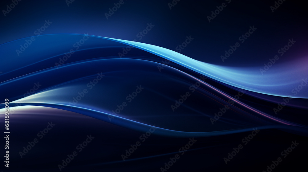 Fototapeta premium Beautiful colored light undulating background image.