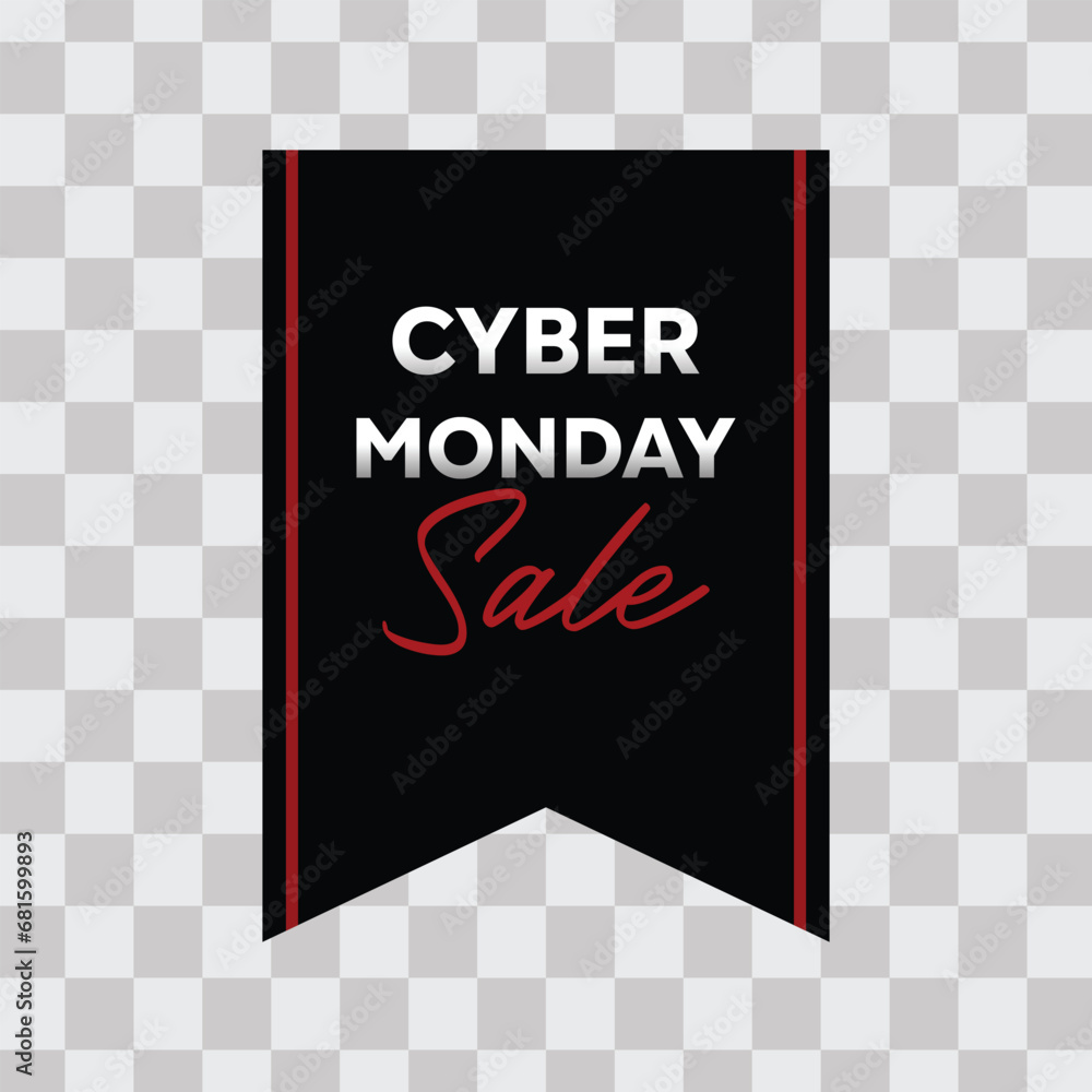 Vector advertising banner for Cyber Monday. Sale, cyber monday, advertisement, banner, png.