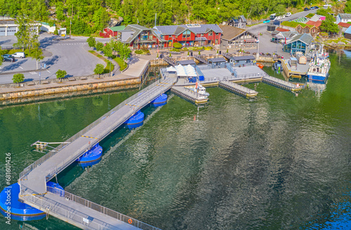 Norwway, the splendid nature and the typical architectures