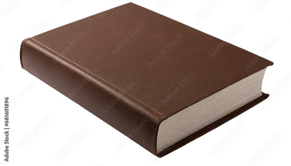 Brown book on transparent background Png Brown book on transparent background Png