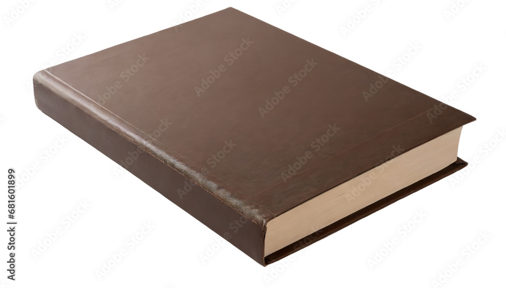 Brown book on transparent background Png Brown book on transparent background Png