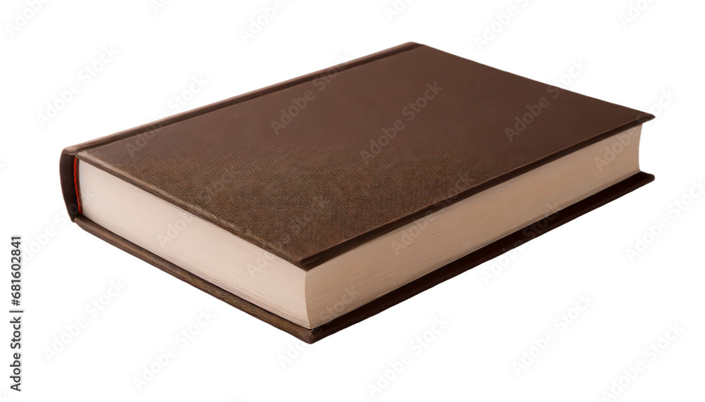 Brown book on transparent background Png Brown book on transparent background Png