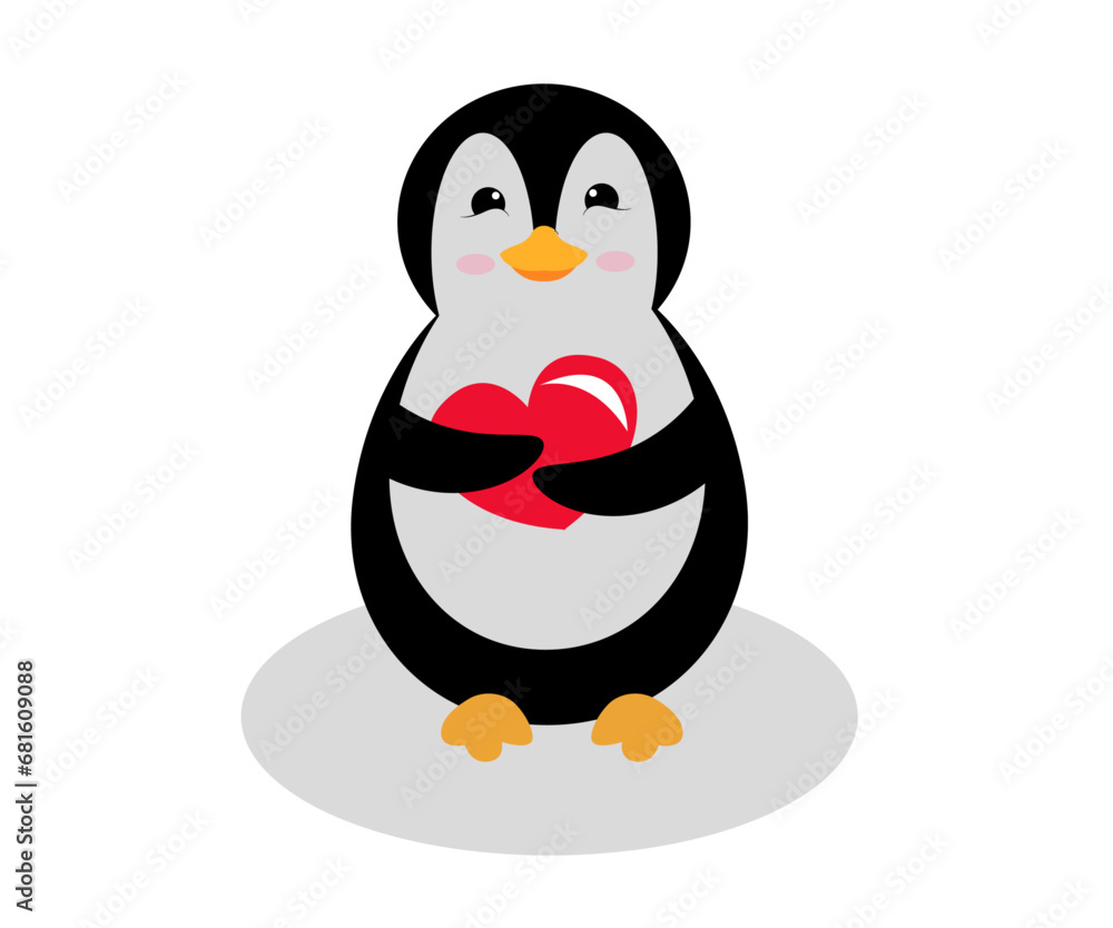 Valentines Penguins Clipart Valentines Penguins Clipart