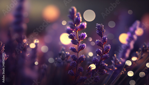 lavender flowers in full bloom photo